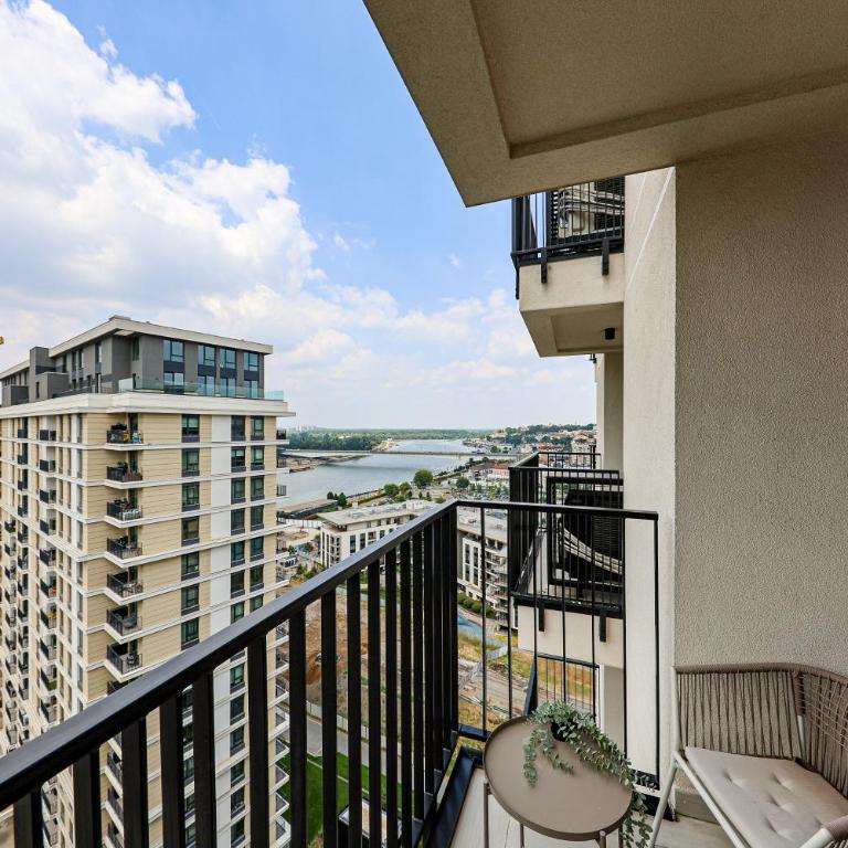 ZIGZAG Belgrade Waterfront Metropoliten - Studio Apartment with Balcony - 10