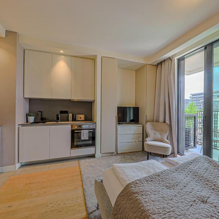 ZIGZAG Belgrade Waterfront Metropoliten - Studio Apartment with Balcony - 12