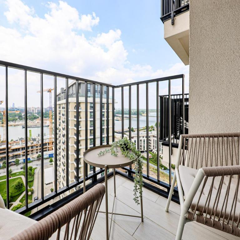 ZIGZAG Belgrade Waterfront Metropoliten - Studio Apartment with Balcony - 15