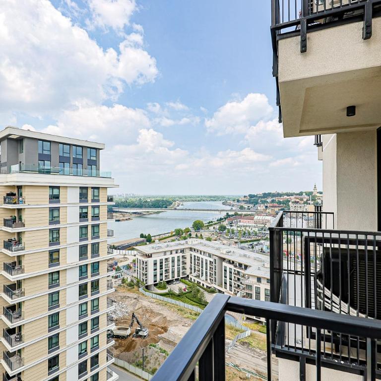 ZIGZAG Belgrade Waterfront Metropoliten - Studio Apartment with Balcony - 2