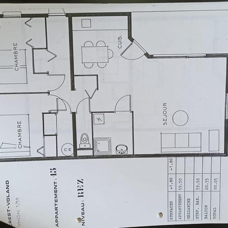 Appartement 6 pers, 2 ch, à Crest-Voland, proche pistes et commerces - Apartment mit 2 Schlafzimmern - 20