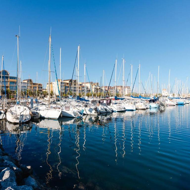 Appartement Gruissan - Parking Privé, Animaux Acceptés - FR-1-409A-16 - Appartement - 14