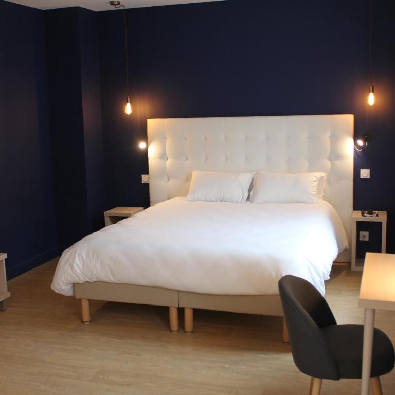 Hôtel La Fontaine Caen Centre - Chambre Double/Familiale Supérieure - 5