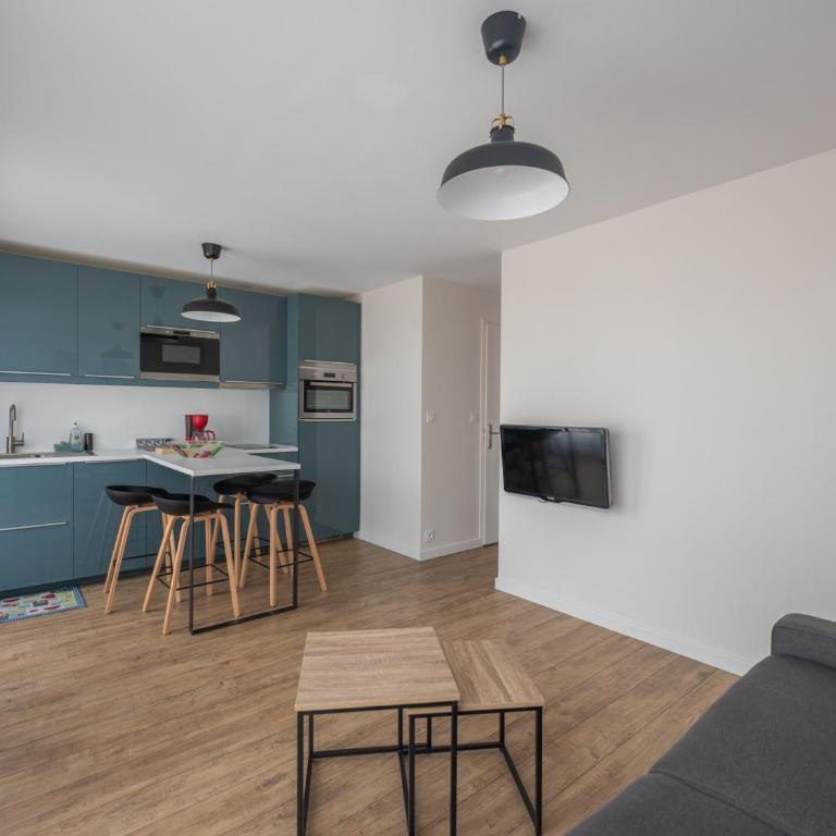 Appartement 1 chambre, balcon et accès direct à la plage - FR-1-197-596 - Appartamento - 17