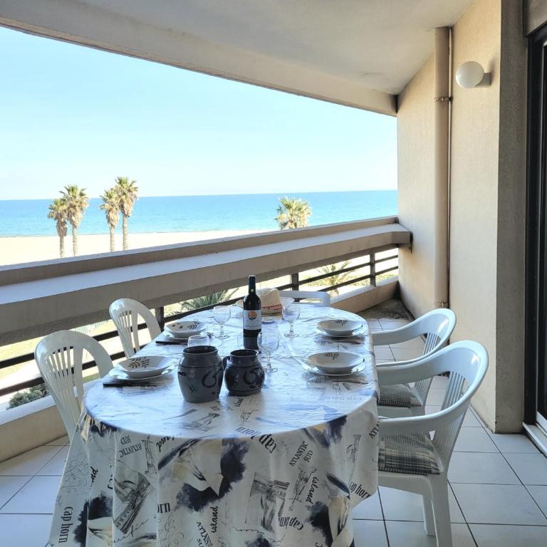 Canet - T2 cabine 5 pers, accès plage, piscine, parking - FR-1-794-118 - Apartment - 10