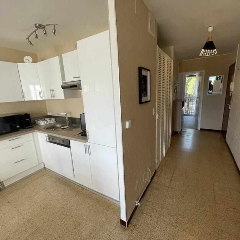 Charmant T2 rénové, 4 couchages, proche plage et port, balcon, parking sécurisé, St-Cyprien - FR-1-106-55 - Apartment - 15