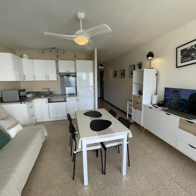 Charmant T2 rénové, 4 couchages, proche plage et port, balcon, parking sécurisé, St-Cyprien - FR-1-106-55 - Apartment - 21