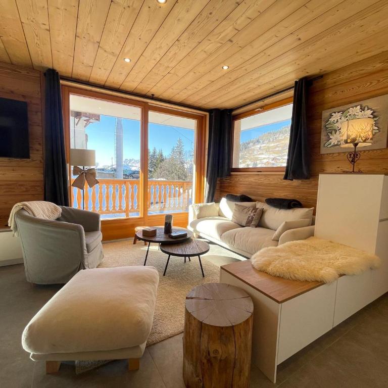 Appartement de charme pour 8 pers. au pied des pistes avec WIFI et Parking - Appartement 3 Chambres - 1