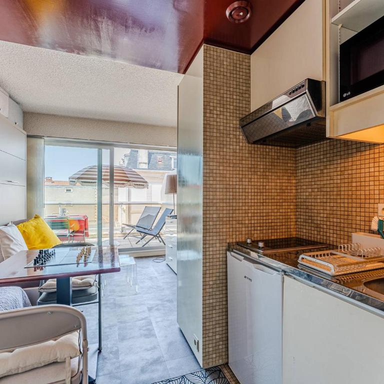 Studio rénové chic, proche plage, pour 3 pers. - FR-1-433-143 - Estudio - 10