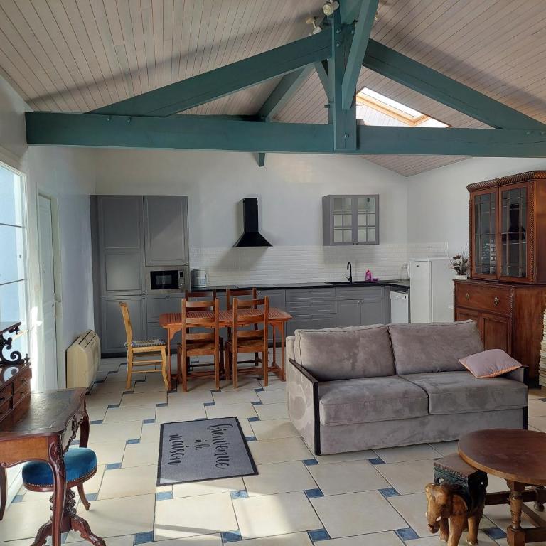 sable gris maison d'architecte - Two-Bedroom House - 5