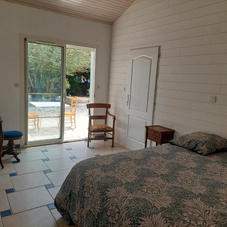 sable gris maison d'architecte - Two-Bedroom House - 7