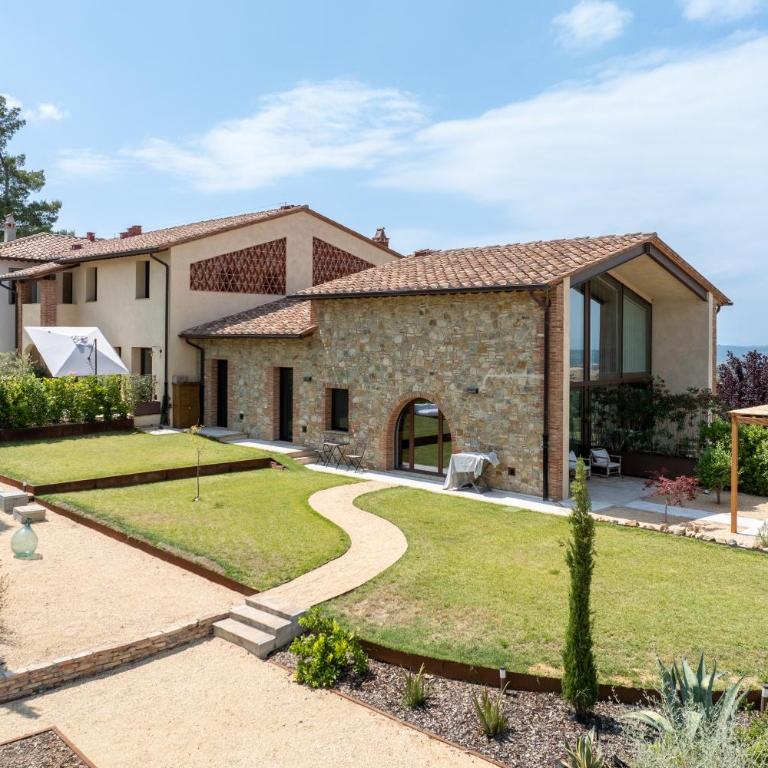 Melaiolo Modern Apartment With Pool, Montaione, Toscana - Appartamento - 8