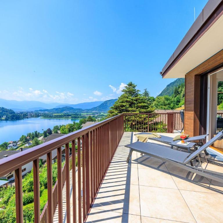 Adlerblick Penthouse mit Panoramaseeblick Ossiacher See - Penthouse-Apartment - 3
