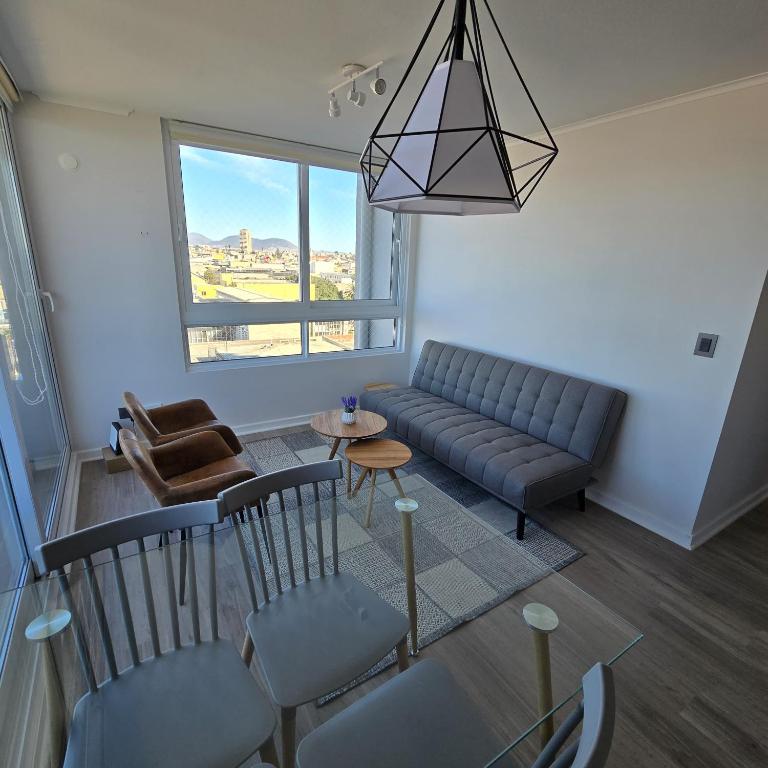 Departamento en el corazón de Coquimbo - Two-Bedroom Apartment with Balcony and Sea View - 7