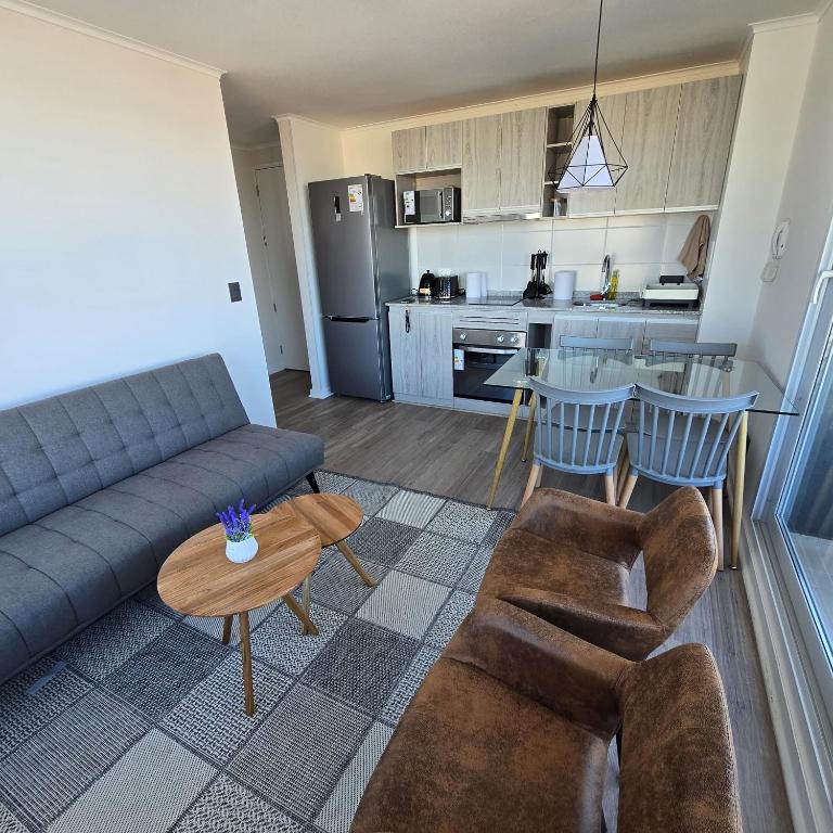 Departamento en el corazón de Coquimbo - Two-Bedroom Apartment with Balcony and Sea View - 1
