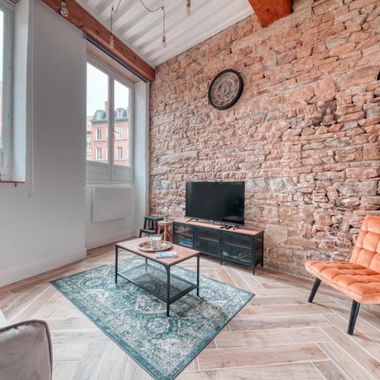 Le Pouteau charme authentique 2 chambres - Two-Bedroom Apartment - 6