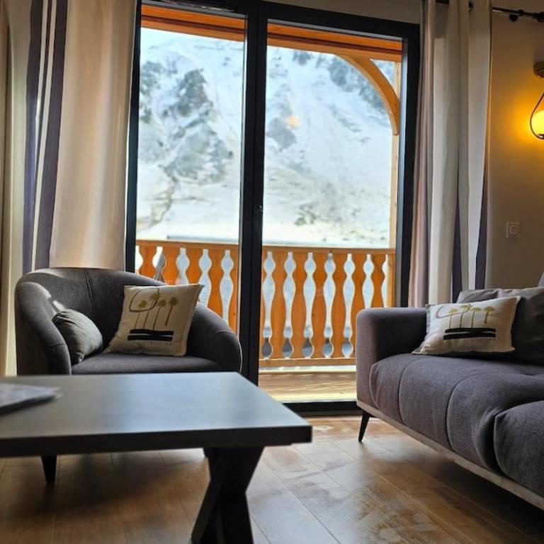 L'Izar - Chalet des Etoiles - La Mongie - Apartment mit 4 Schlafzimmern und einem Balkon - 16
