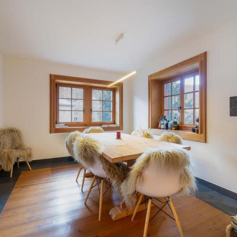 chalet st Moritz 3 bdr terrace - Apartment - 3