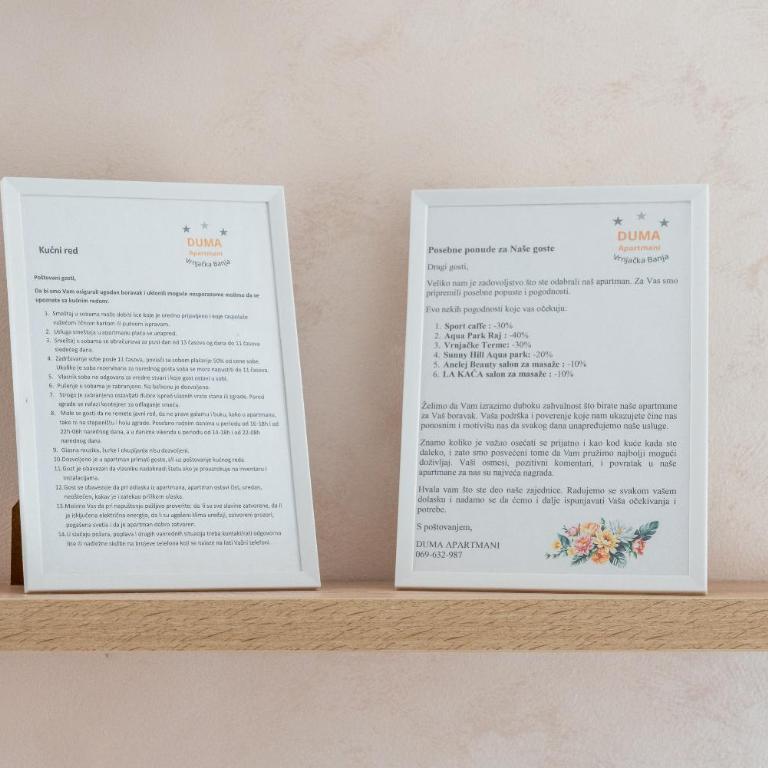 Duma Apartmani 1 Vrnjačka Banja - Apartman sa 1 Spavaćom Sobom - 8