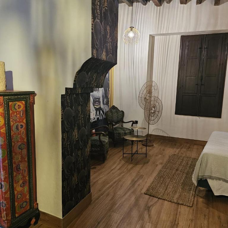 Casa Señorial Piedrachica - Habitación con cama extragrande. - 7