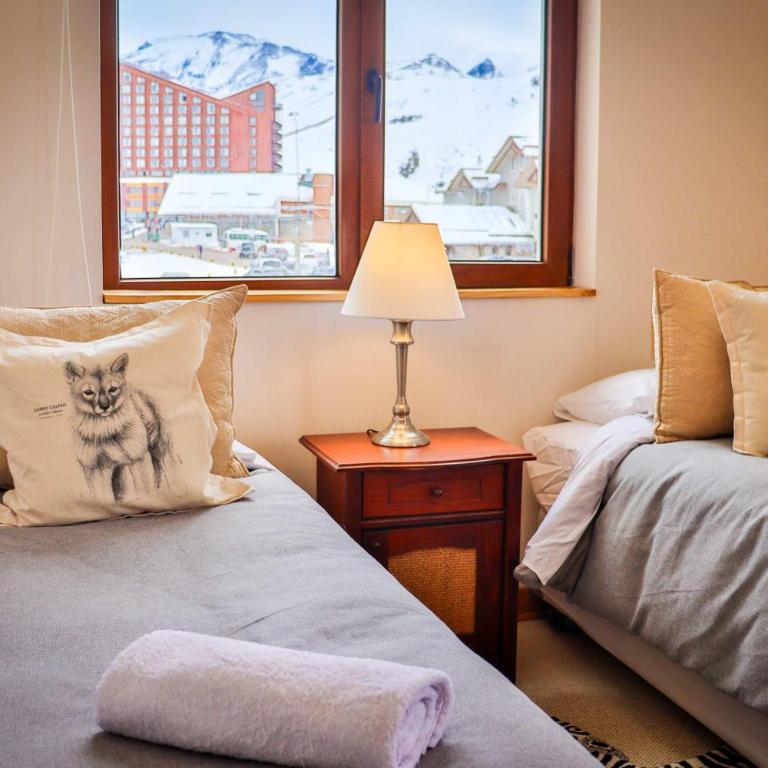 HOM I Valle Nevado de Lujo 4D3B Ski in-out Piscina - Apartamento - 28