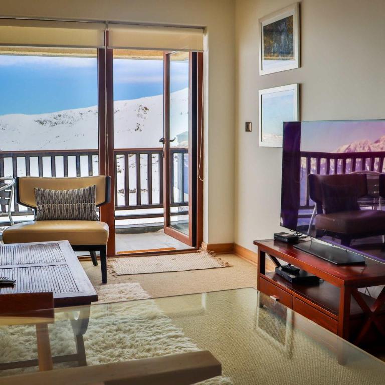 HOM I Valle Nevado de Lujo 4D3B Ski in-out Piscina - Apartment - 83