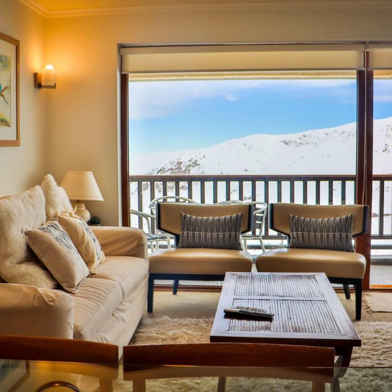 HOM I Valle Nevado de Lujo 4D3B Ski in-out Piscina - Apartment - 84