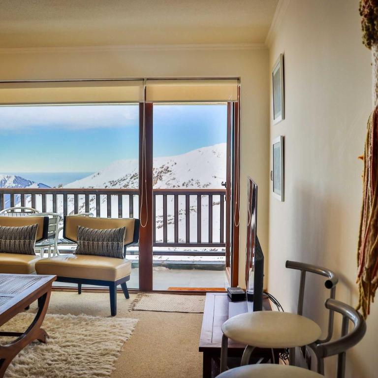 HOM I Valle Nevado de Lujo 4D3B Ski in-out Piscina - Apartamento - 85