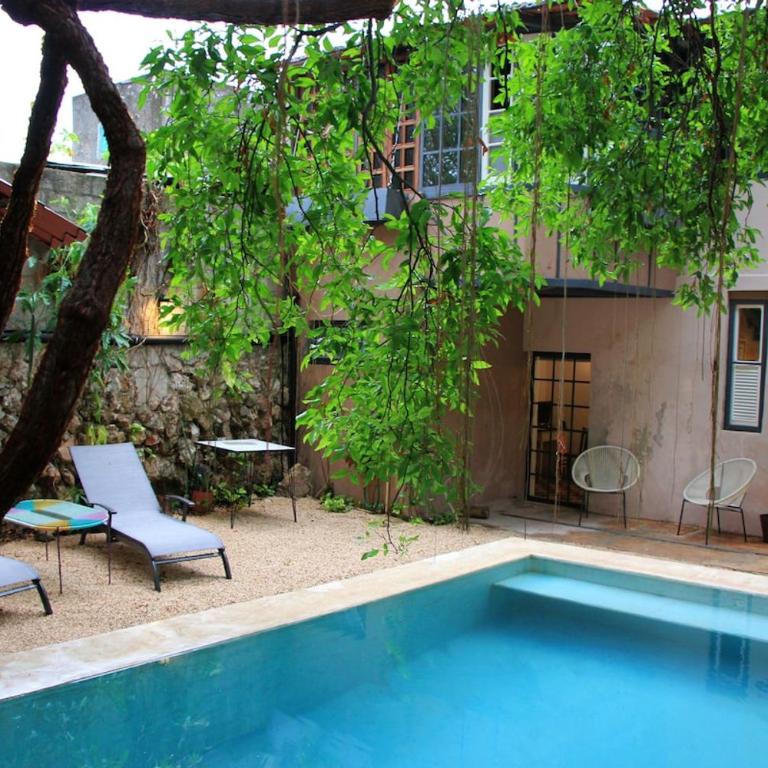 Oasis with natural pool in the heart of Mérida - Three-Bedroom Villa - 7