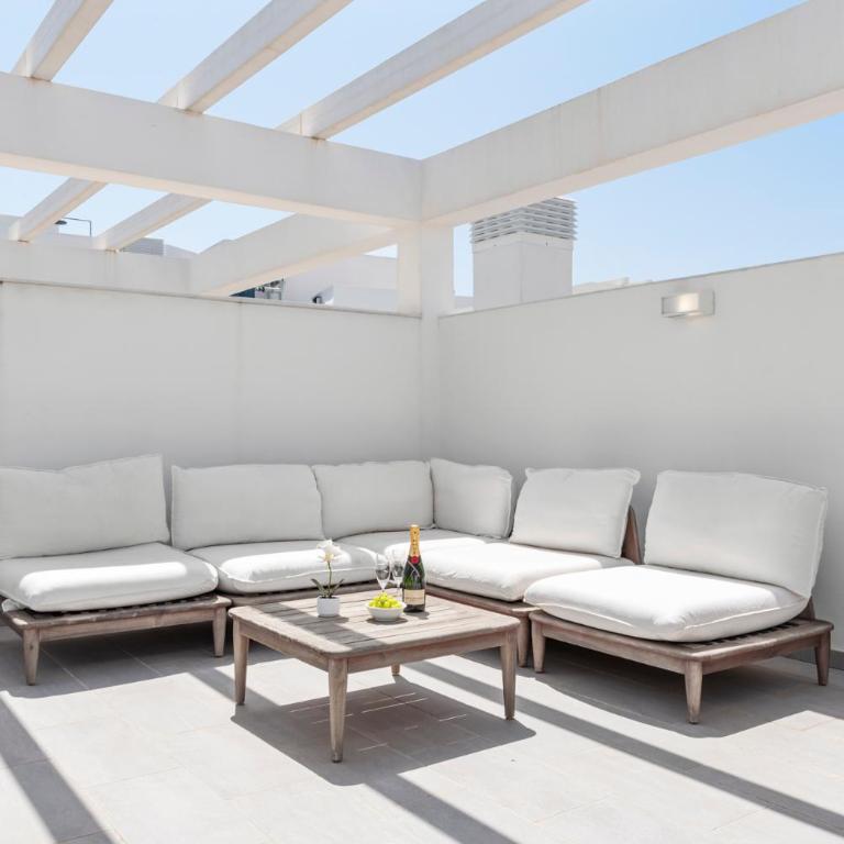 Solarium Penthouse Walk to Beach & Old Town - Apartamento de 3 dormitorios con vistas a las montañas - 14