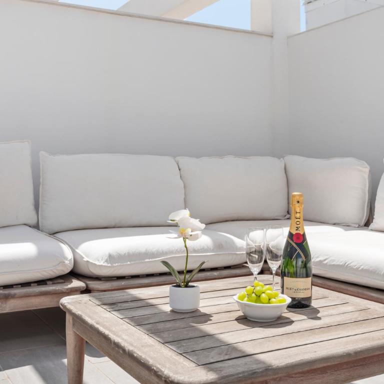 Solarium Penthouse Walk to Beach & Old Town - Apartamento de 3 dormitorios con vistas a las montañas - 19