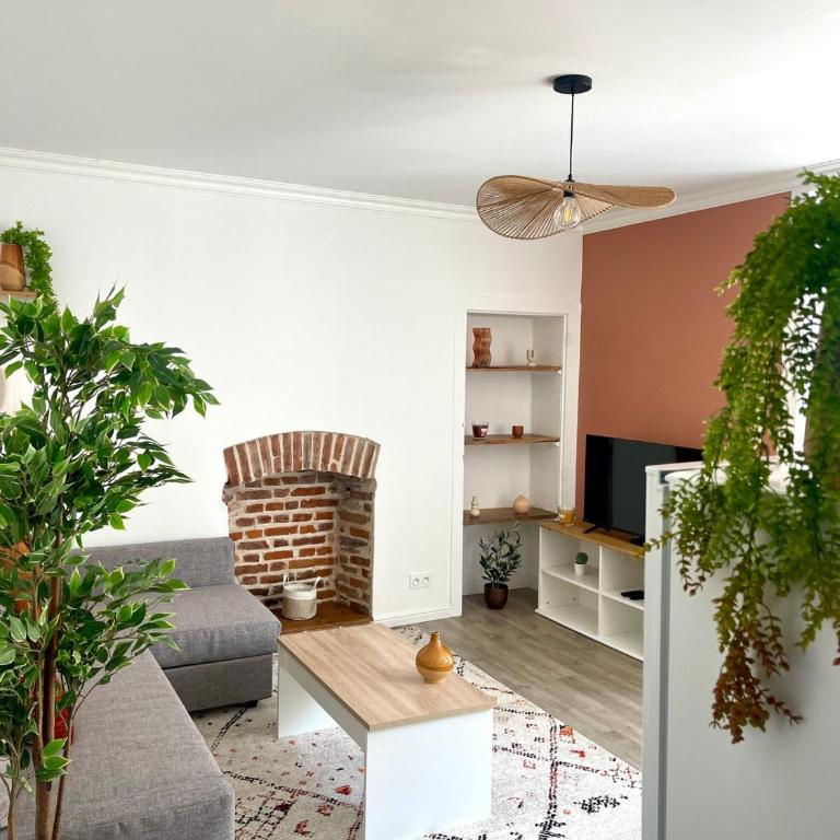 Le refuge urbain - T2 à la gare - Appartamento con 1 Camera da Letto - 7