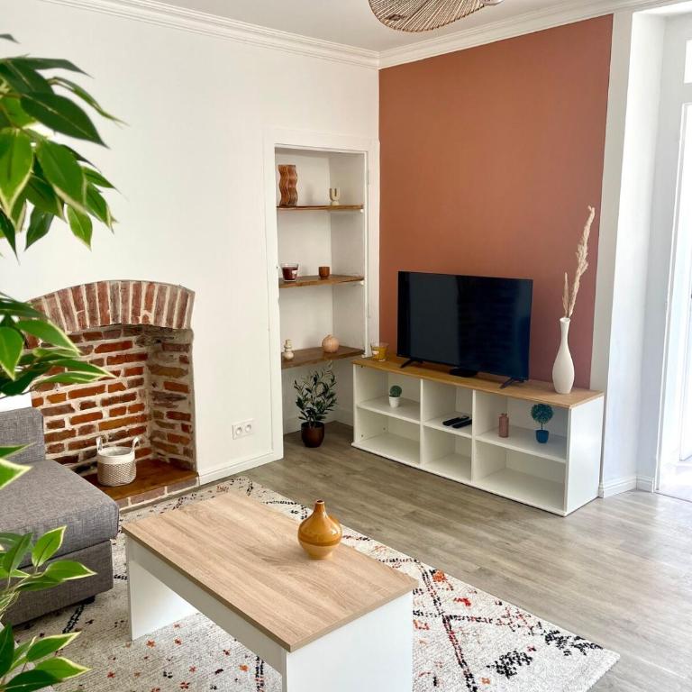 Le refuge urbain - T2 à la gare - Appartamento con 1 Camera da Letto - 16