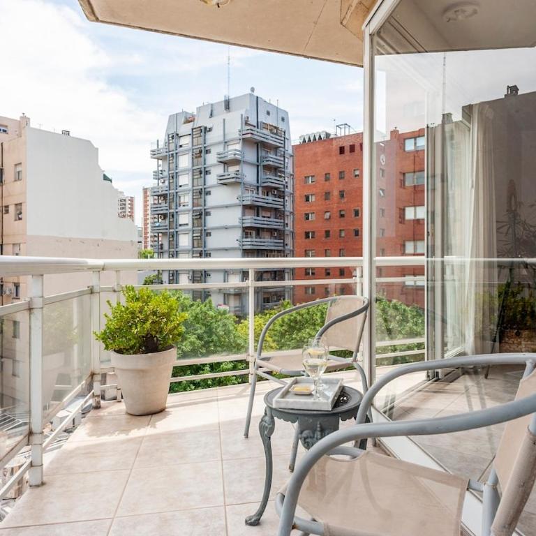 Depto de hermosas vistas y extrema tranquilidad - One-Bedroom Apartment with City View - 20