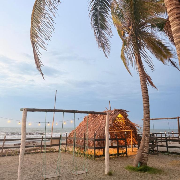 Cabaña Las Tres Palmas in San Bernardo del Viento - Casa Vacacional de 3 dormitorios - 4