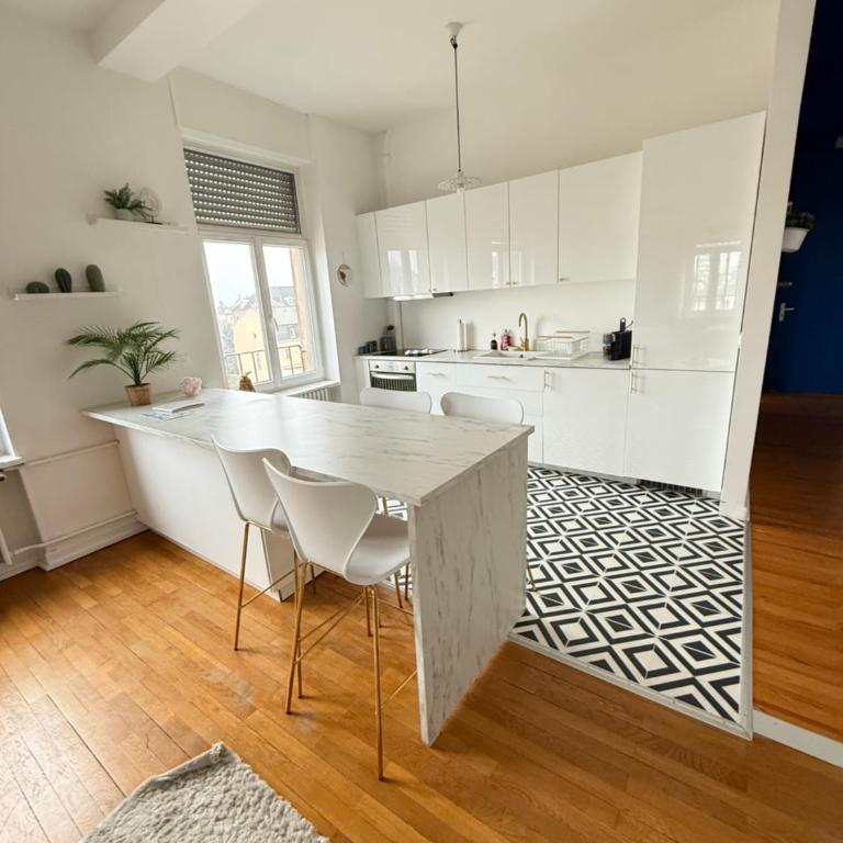Nid urbain Colmarien - 4 personnes - garage - Apartment mit 1 Schlafzimmer - 14
