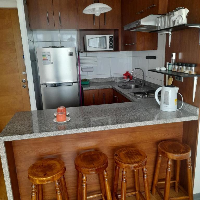 Bello departamento en Santiago Centro frente al parque Los Reyes - One-Bedroom Apartment - 20