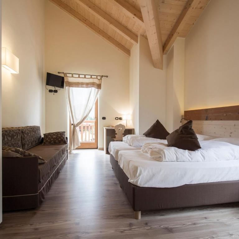 Albergo Chalet Abete Rosso - Habitación Doble con baño privado - 1 o 2 camas - 2