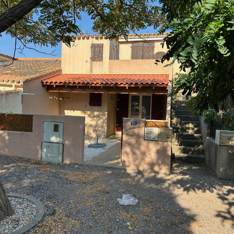 Joli T2 Climatisé avec Cour Privée et Parking, à 500m Plage et Port - Saint Cyprien - FR-1-793-2 - Apartment - 14