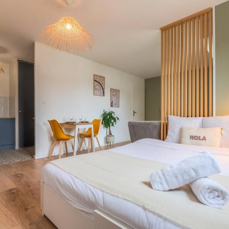 Studio calme avec parking, proche métro - Appartement - 9