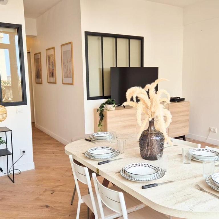 Superbe appartement 3P neuf - terrasse - barbecue - Appartement 2 Chambres - 14