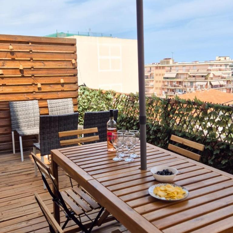 Superbe appartement 3P neuf - terrasse - barbecue - Appartement 2 Chambres - 34