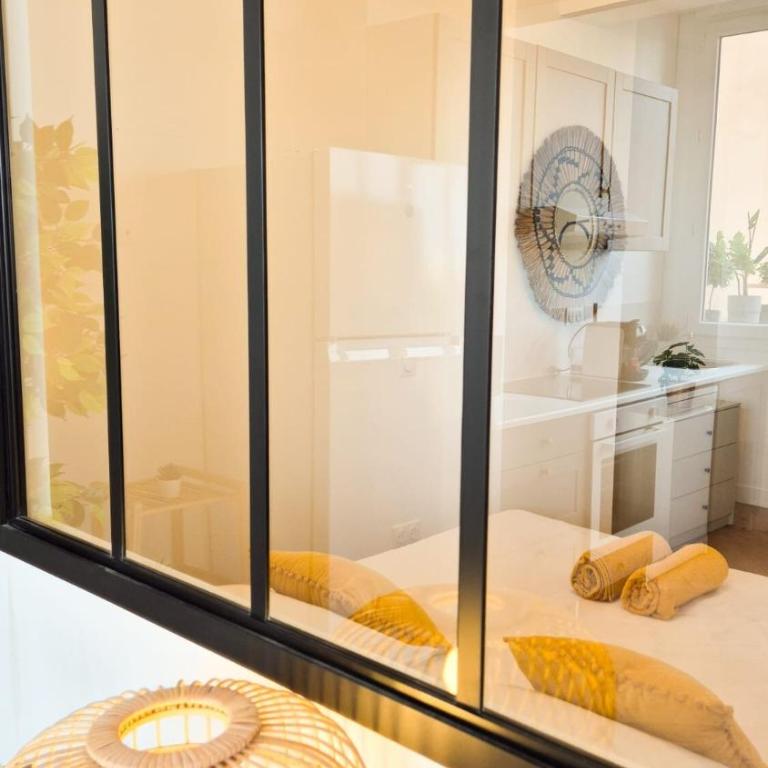 Superbe appartement 3P neuf - terrasse - barbecue - Appartement 2 Chambres - 37