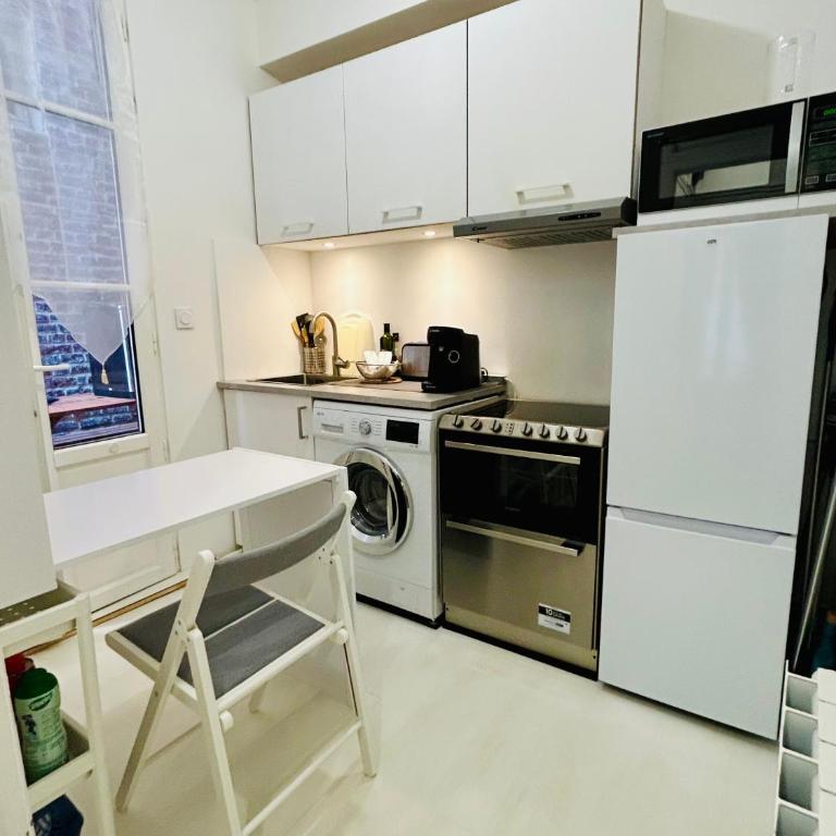 Studio Malheux centre ville avec terrasse - Apartamento de 1 dormitorio - 5