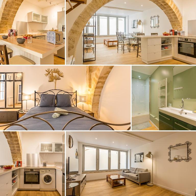 ALMA F2 hypercentre 1min cathédrale saint Pierre 3 min Tram Charme ancien & confort moderne Netflix - One-Bedroom Apartment - 3