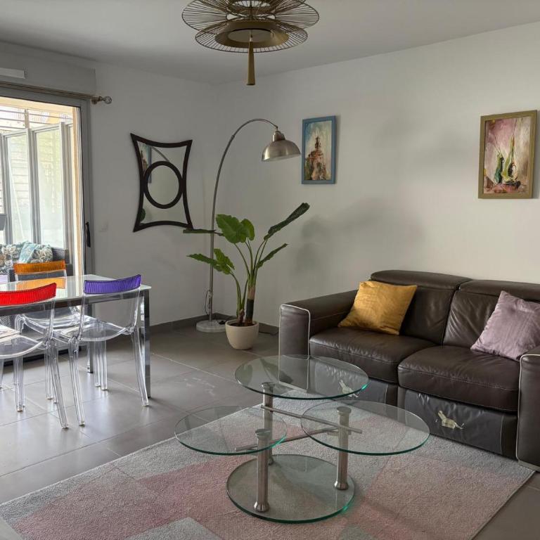 T3 Neuf-Plage 3mn parking privé - Appartement 2 Chambres avec Terrasse - 6