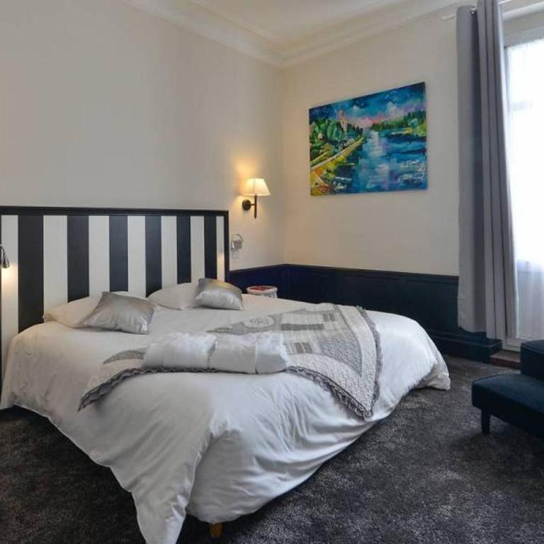 Hôtel De France - Chambre Lit King-Size avec Balcon - 1