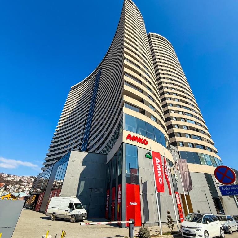 Chic Sarajevo Tower - Prime Spot - Apartman sa 1 Spavaćom Sobom - 2