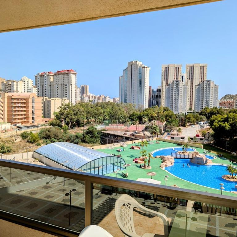 Apartamento con piscina de verano e invierno - Apartamento de 2 dormitorios con vistas a la piscina - 3