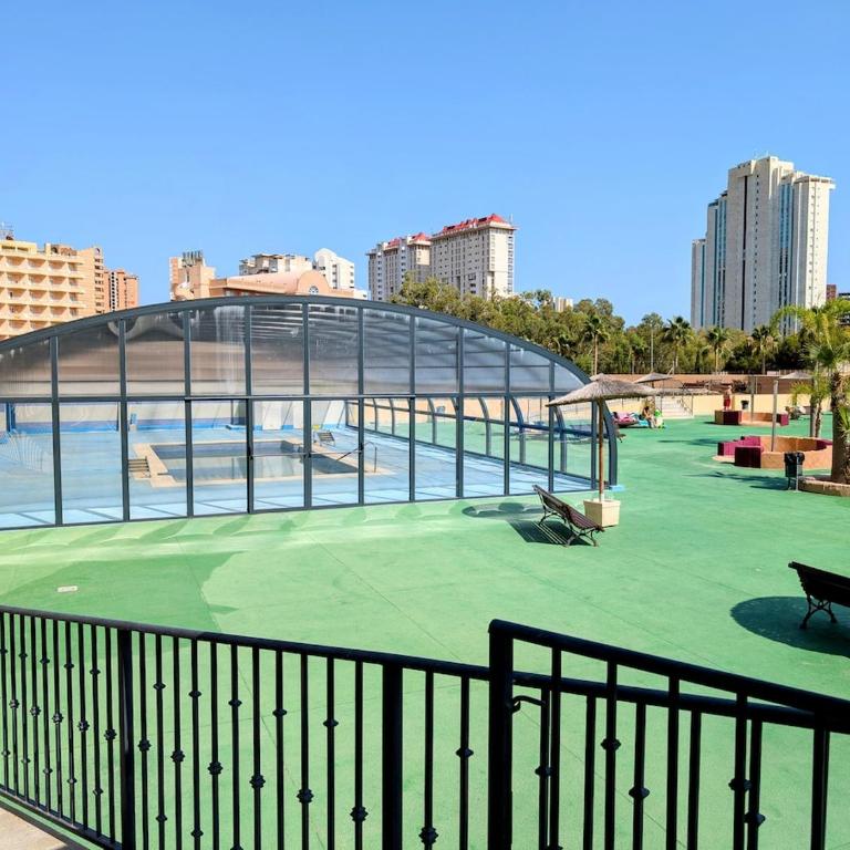 Apartamento con piscina de verano e invierno - Apartamento de 2 dormitorios con vistas a la piscina - 36